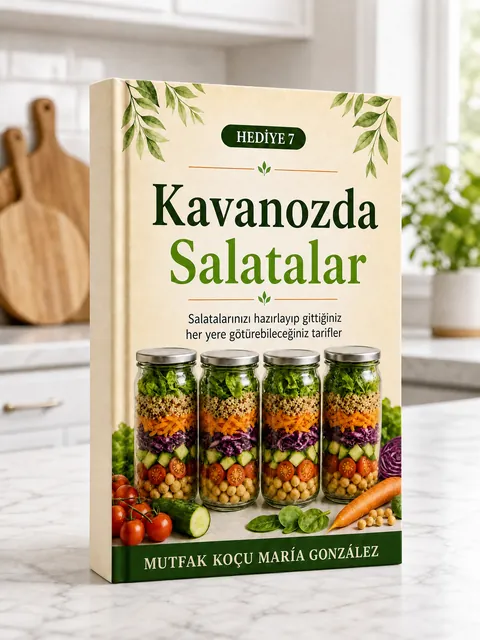 Kavanozda Salatalar kapağı